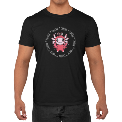 Playera Axolotzin Horoscopos Aro Cancer Ajolote Adulto E Infantil