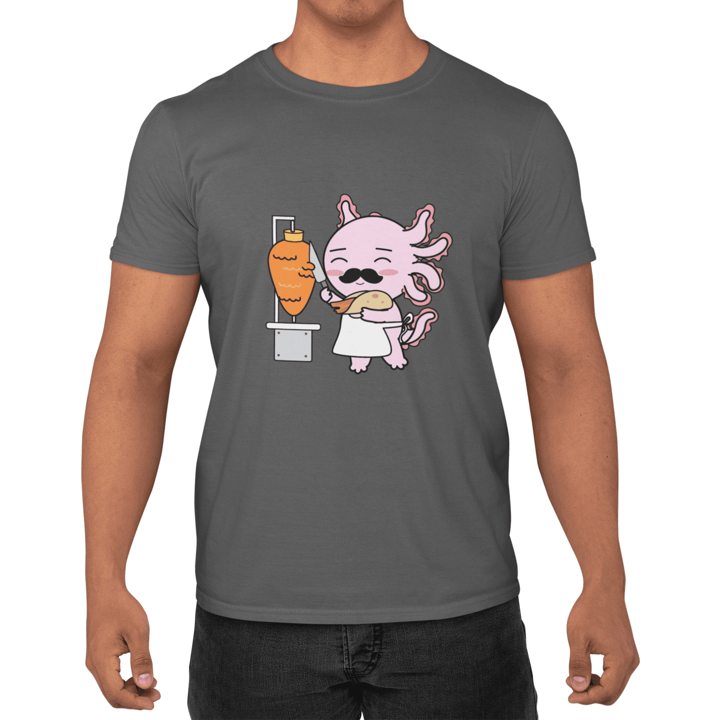 Playera Axolotzin Taquero Ajolote Adulto E Infantil