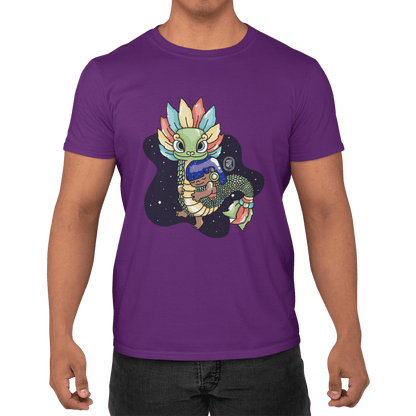 Playera Ajolotito Niña Y Quetzalcoatl Mirari Chan