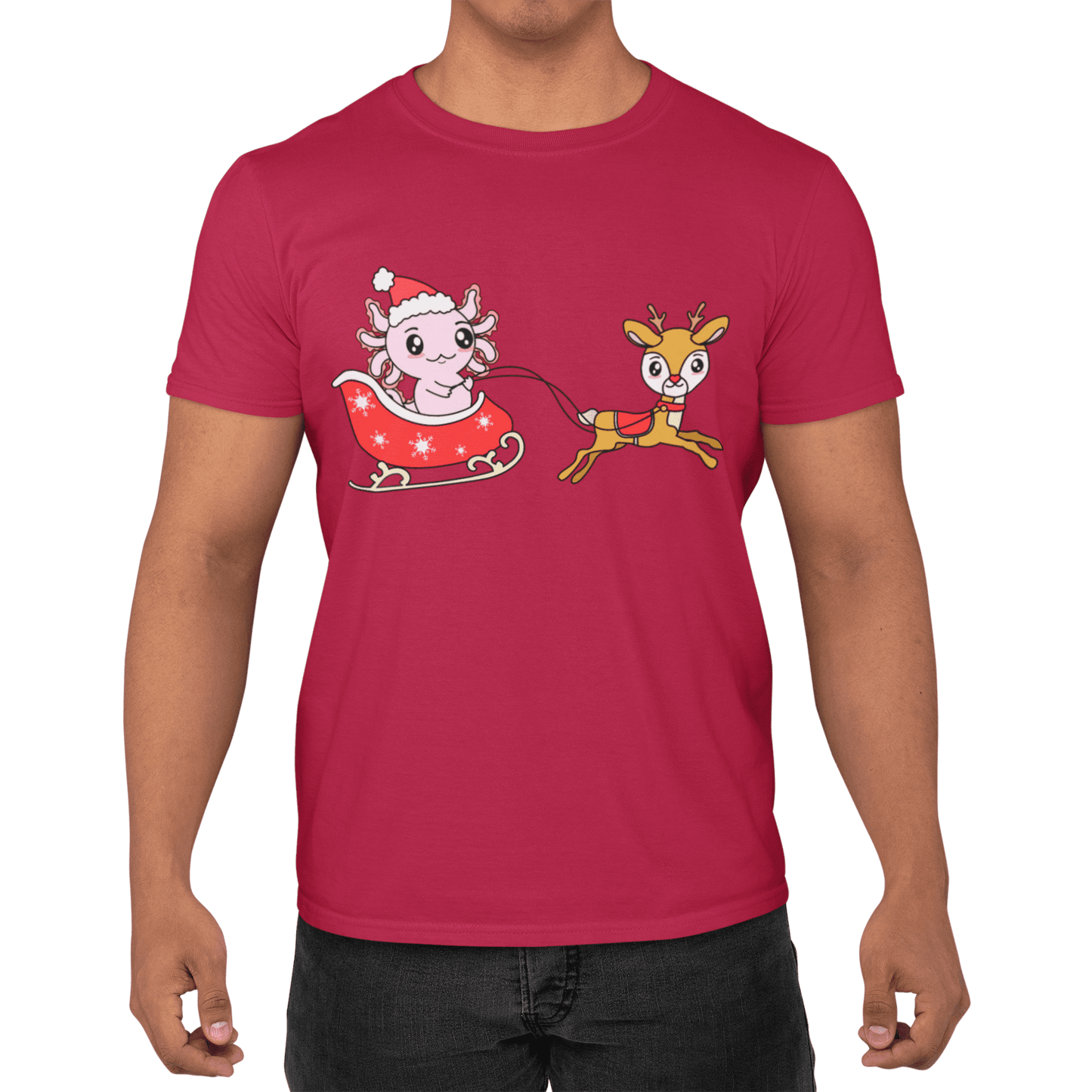 Axolotzin Trineo Ajolote Navidad