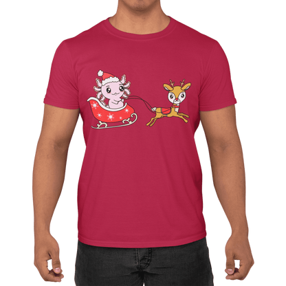 Axolotzin Trineo Ajolote Navidad