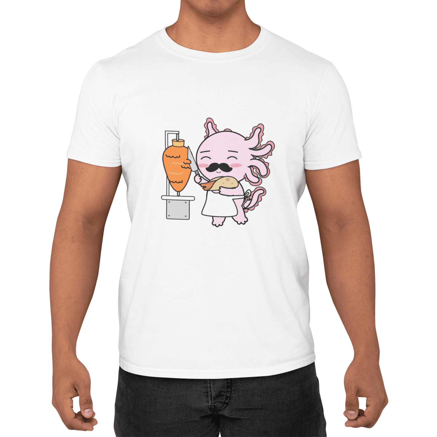 Playera Axolotzin Taquero Ajolote Adulto E Infantil