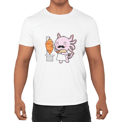 Playera Axolotzin Taquero Ajolote Adulto E Infantil