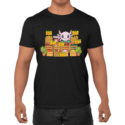 Playera Axolotzin Marchante Ajolote Adulto E Infantil