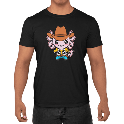 Playera Axolotzin Vaquero Ajolote Adulto E Infantil