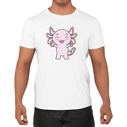 Playera Axolotzin Feliz Ajolote Adulto E Infantil