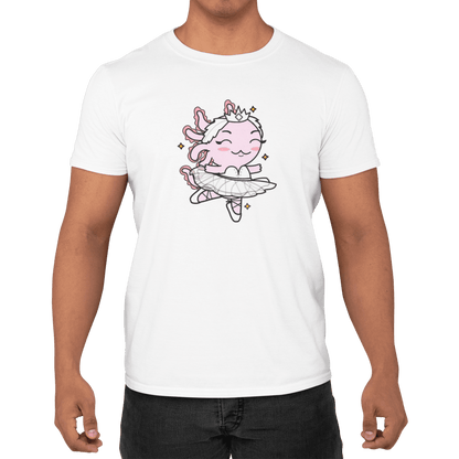 Playera Axolotzin Bailarina De Ballet Ajolote Adulto E Infantil