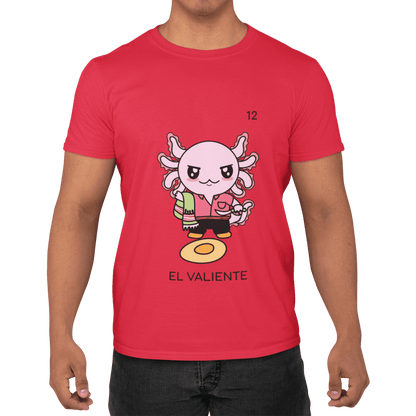 Playera Axoloteria El Valiente Ajolote Adulto E Infantil