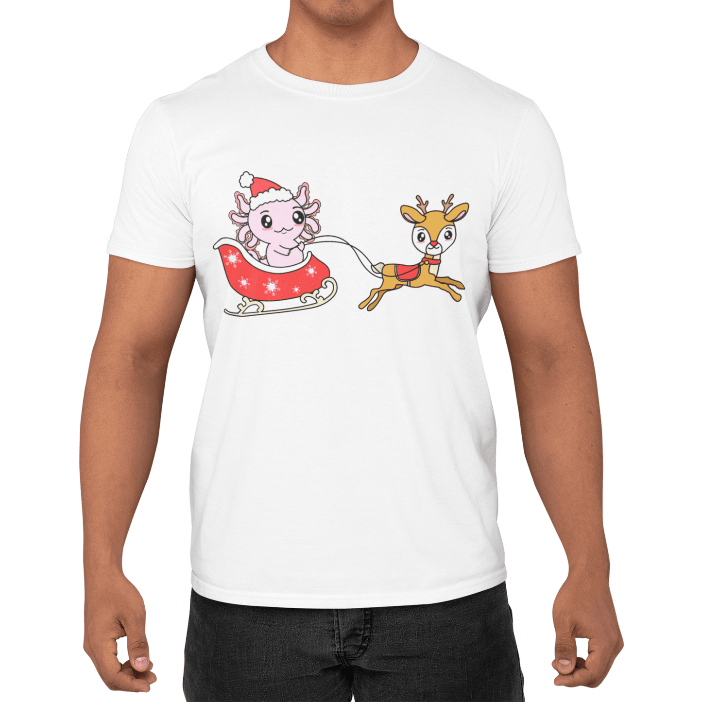 Axolotzin Trineo Ajolote Navidad