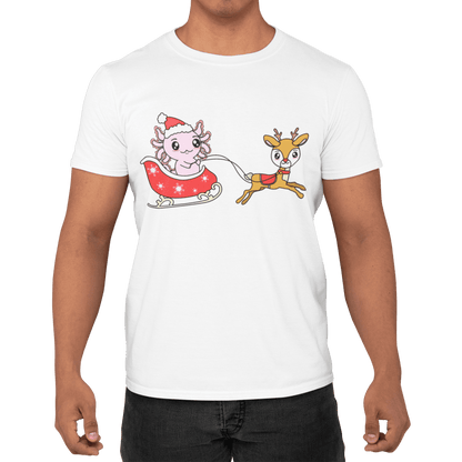 Axolotzin Trineo Ajolote Navidad