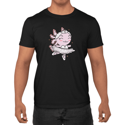 Playera Axolotzin Bailarina De Ballet Ajolote Adulto E Infantil
