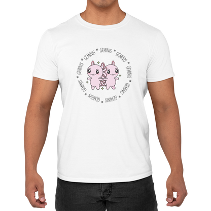 Playera Axolotzin Horoscopos Aro Geminis Ajolote Adulto E Infantil