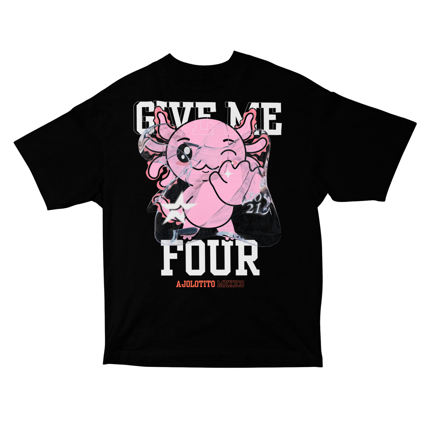 GIVE FOUR OVERSIZED UNISEX