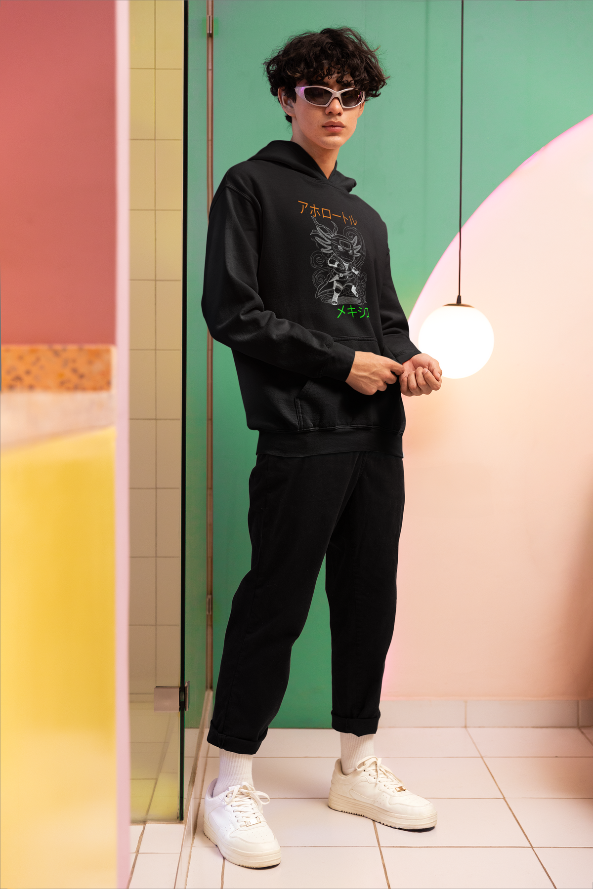 Hoodie Ajolotito Ninja Unisex