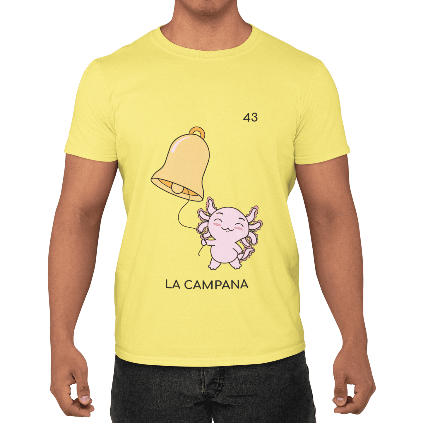 Playera Axoloteria La Campana Ajolote Adulto E Infantil