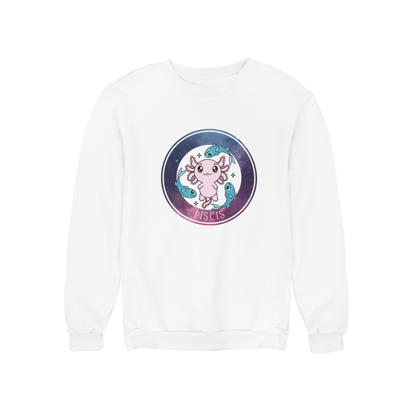 Sudadera Axolotzin Horóscopos Galaxy Adivino Ajolote Unisex