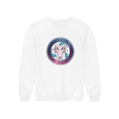 Sudadera Axolotzin Horóscopos Galaxy Adivino Ajolote Unisex