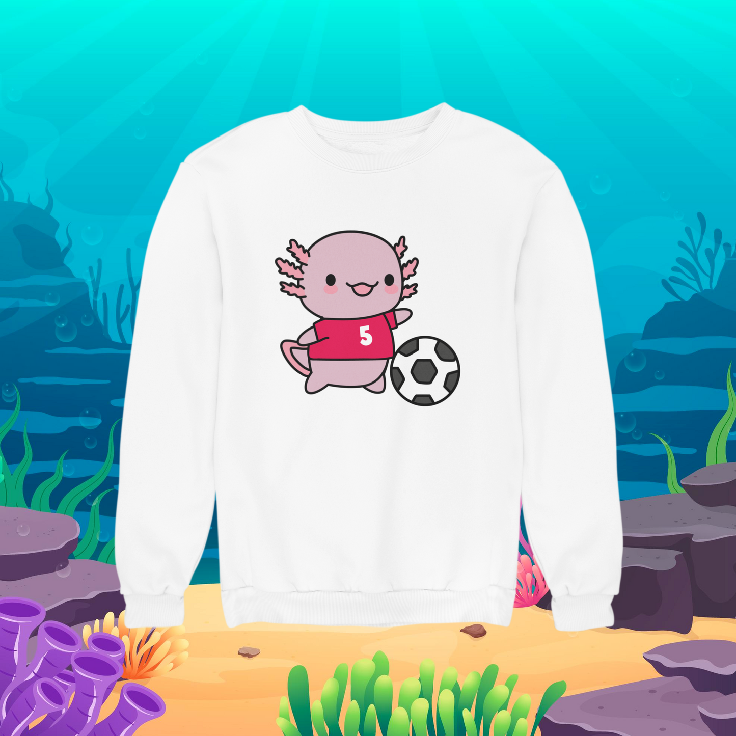 Sudadera Ajolote Futbolista Xo The Monster