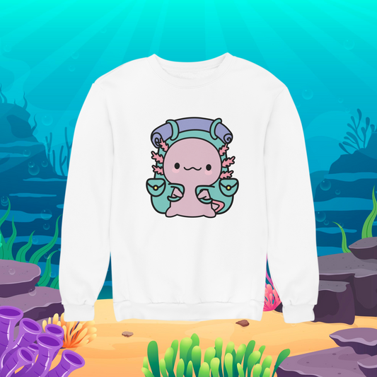 Sudadera Ajolote Explorador Xo The Monster