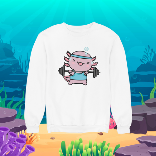 Sudadera Ajolote Fitness Xo The Monster