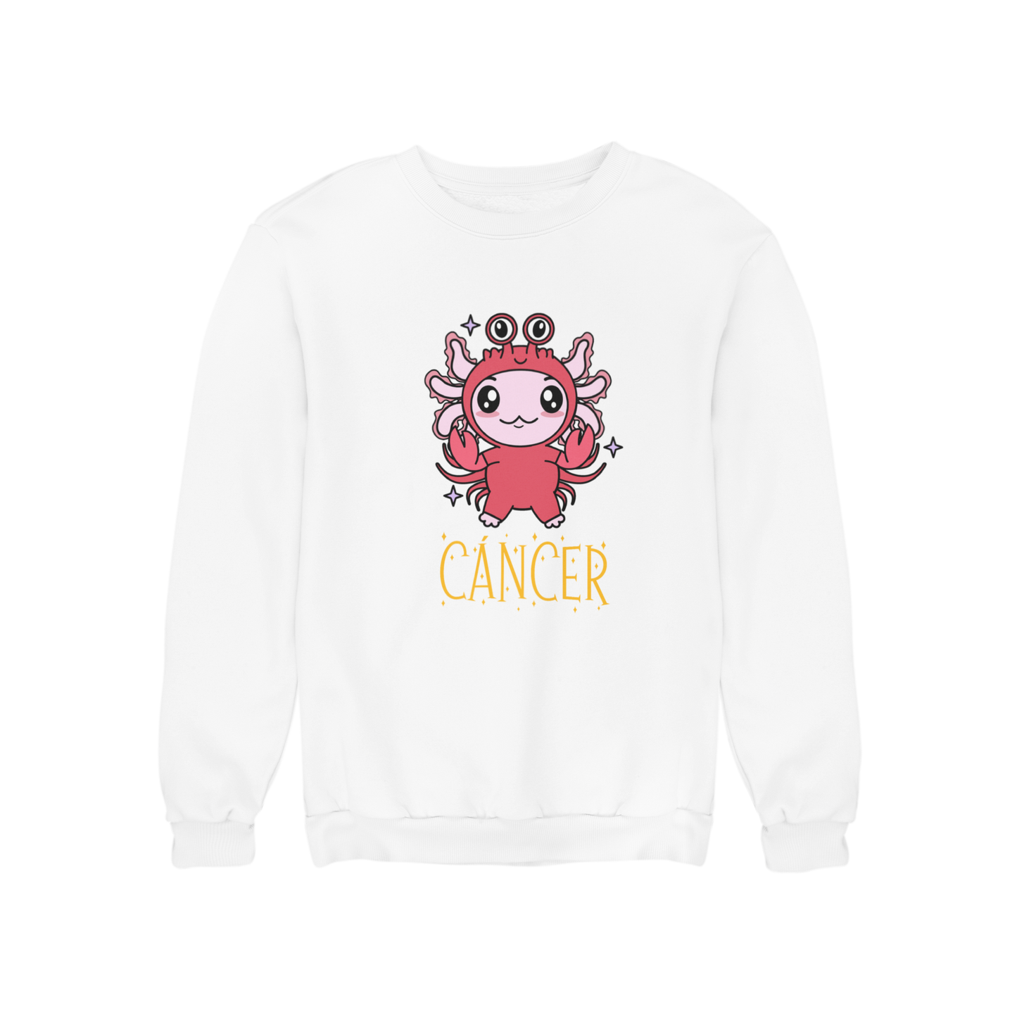 Sudadera Axolotzin Horóscopos Nombre Cancer Ajolote Unisex