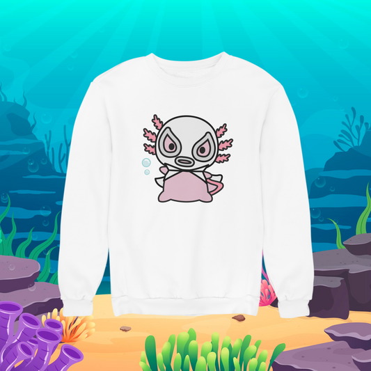 Sudadera Ajolote Plateado Xo The Monster