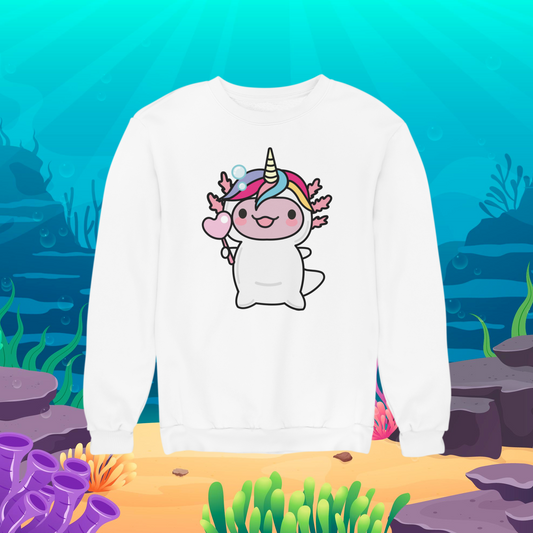 Sudadera Ajolote Unicornio Xo The Monster
