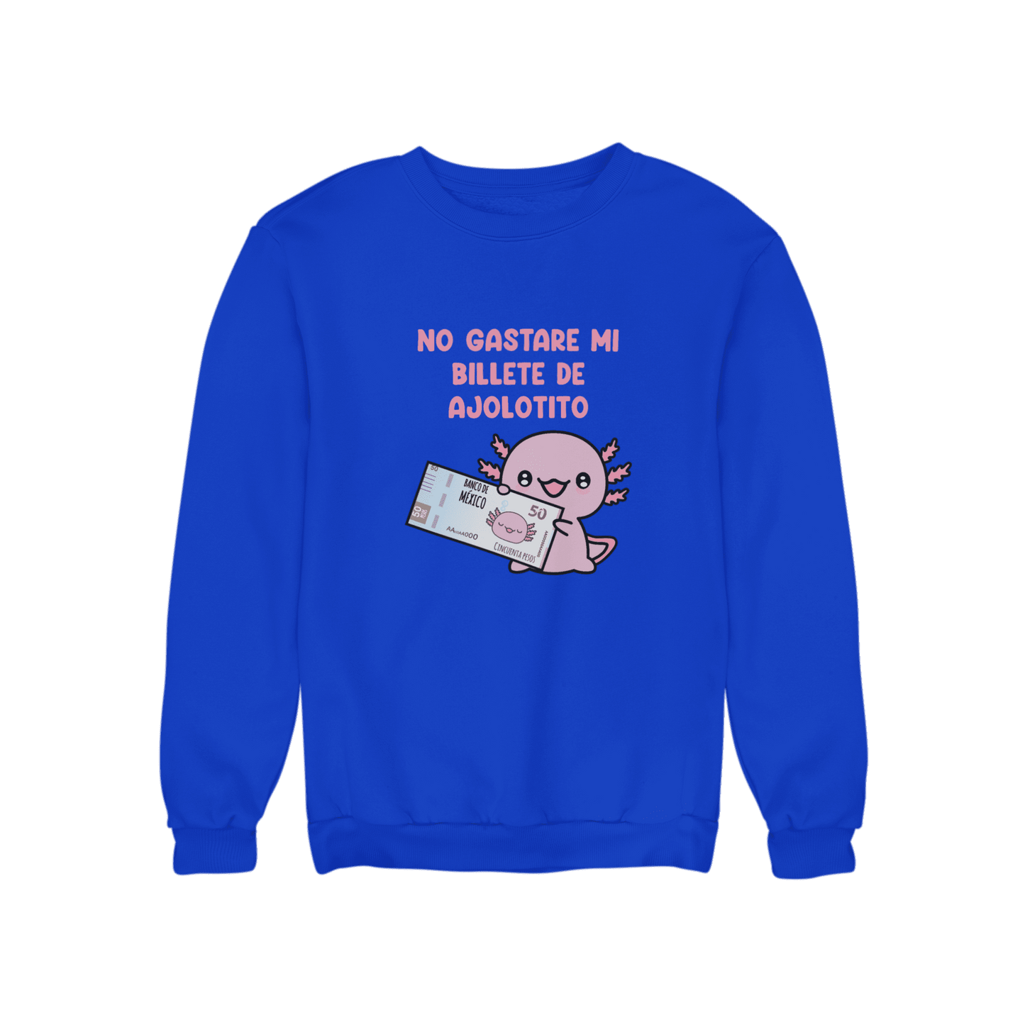 Sudadera Ajolote Billete Xo The Monster Unisex