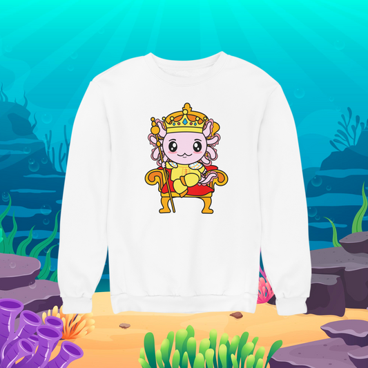 Sudadera Axolotzin Rey Ajolote Unisex