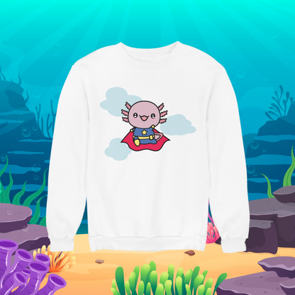 Sudadera Ajolote Super Heroe Xo The Monster