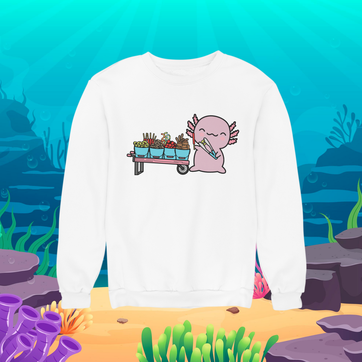 Sudadera Ajolote Dulcero Xo The Monster