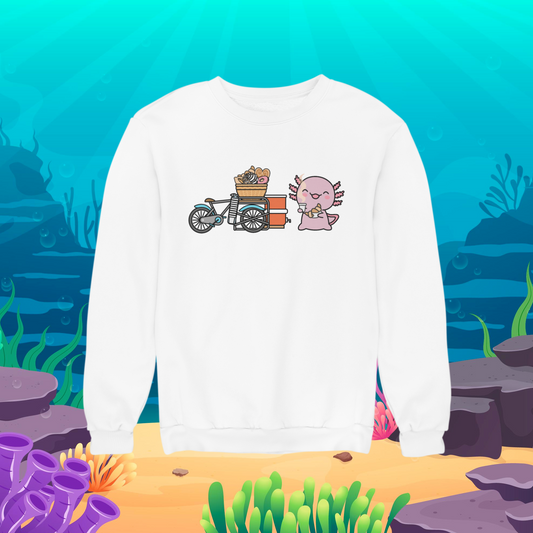 Sudadera Ajolote El Del Cafe Xo The Monster