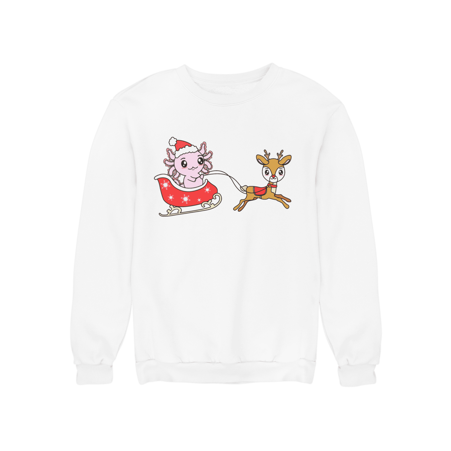 Axolotzin Trineo Ajolote Navidad