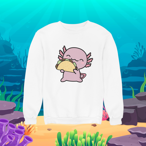 Sudadera Ajolote Taco Xo The Monster