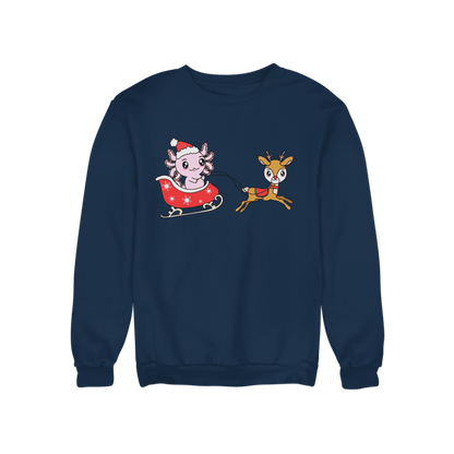 Axolotzin Trineo Ajolote Navidad