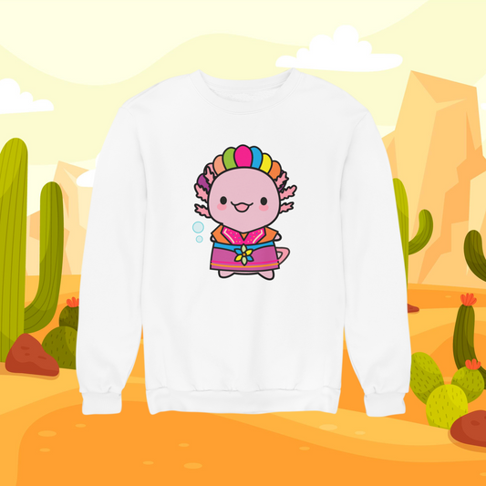 Sudadera Ajolote Mexicana Xo The Monster