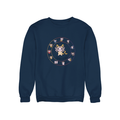 Sudadera Horóscopos Capricornio Axolotzin Ajolote Unisex