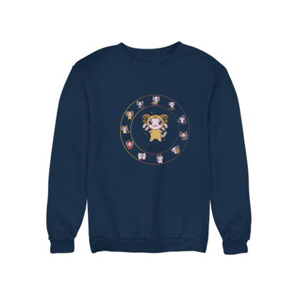Sudadera Horóscopos Aries Axolotzin Ajolote Unisex