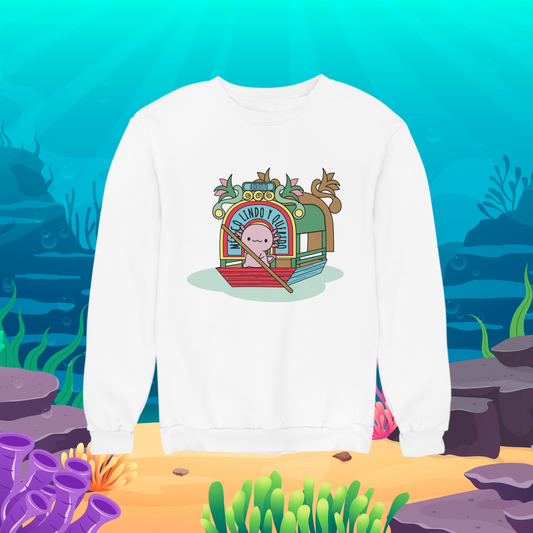 Sudadera Ajolote Trajinera Xo The Monster