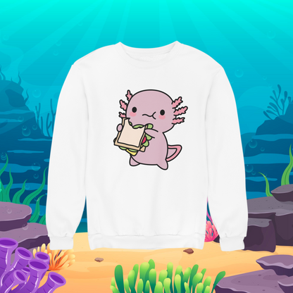 Sudadera Ajolote Almorzando Xo The Monster