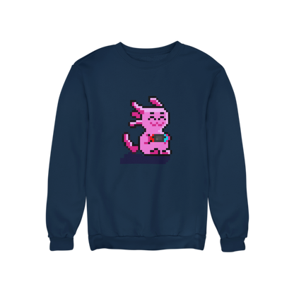 Sudadera Axolotl Switch Ajolote Unisex