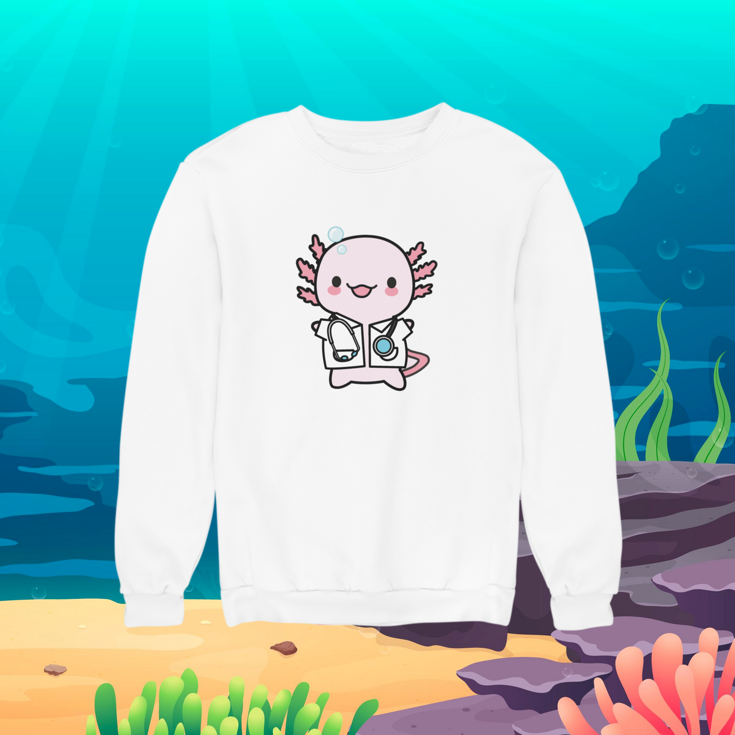 Sudadera Ajolote Doctor Xo The Monster Unisex