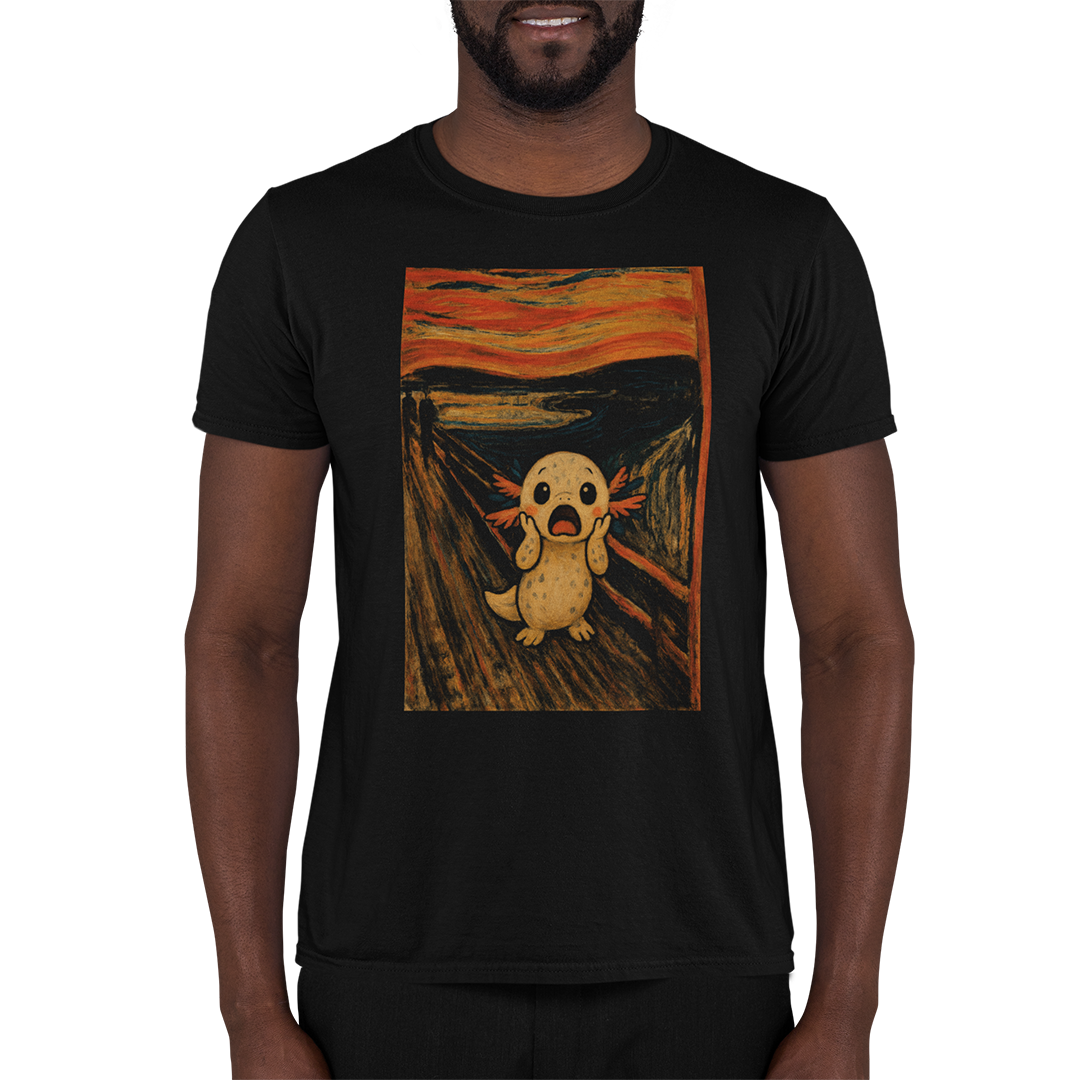 Playera Ajolotito "El Grito"