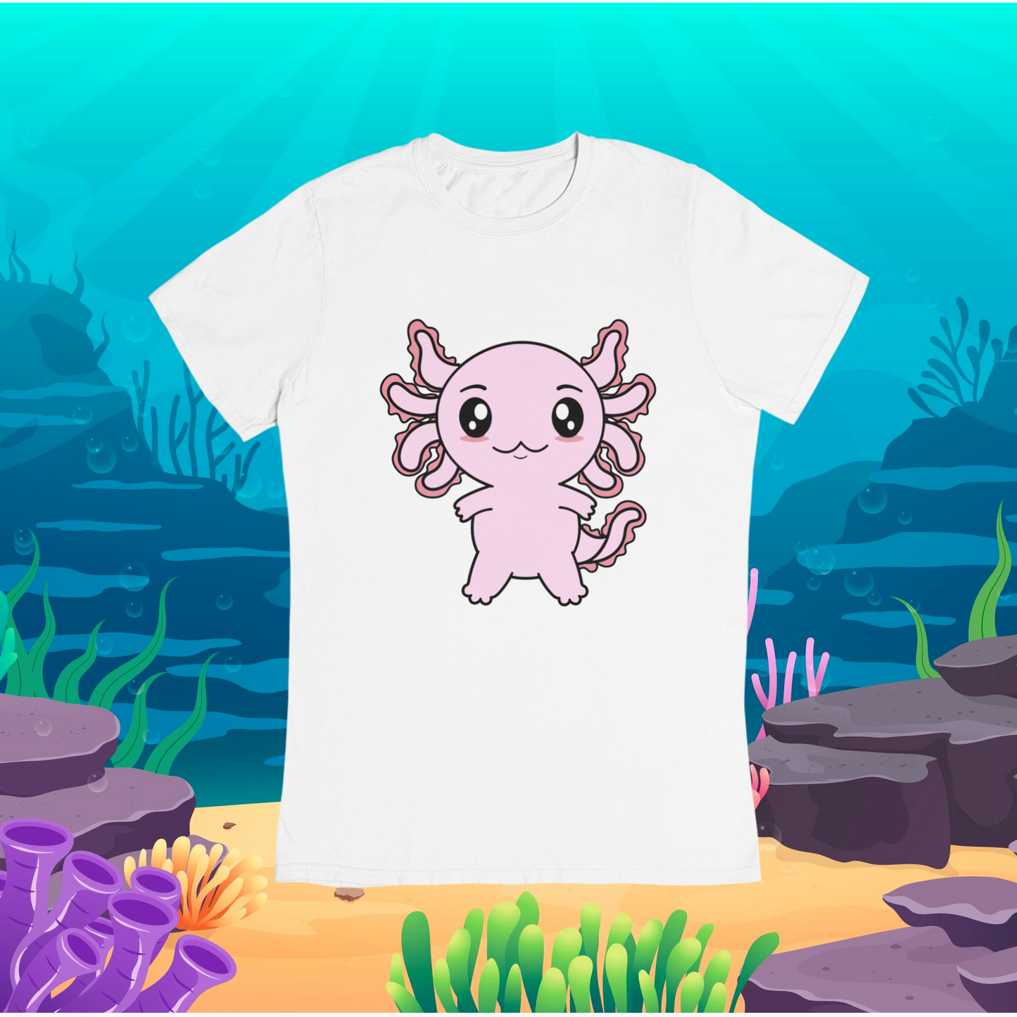 Playera Axolotzin Ajolote