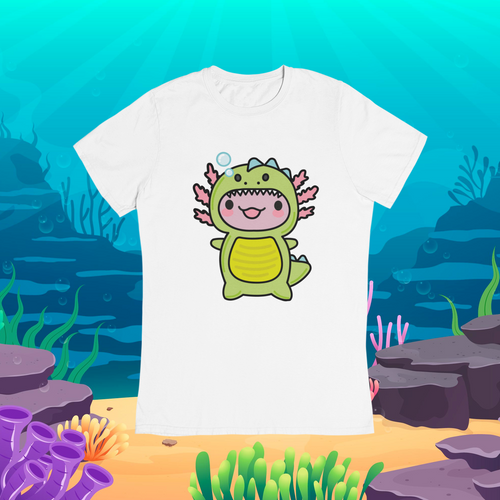 Playera Ajolote Dino Xo The Monster