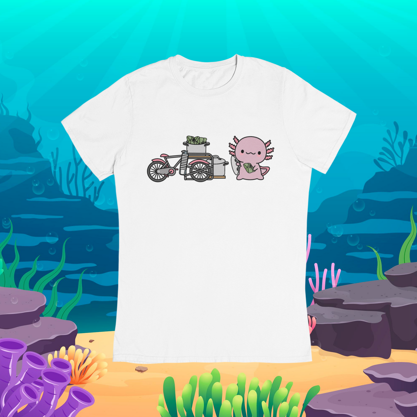 Playera Ajolote Tamalero Xo The Monster