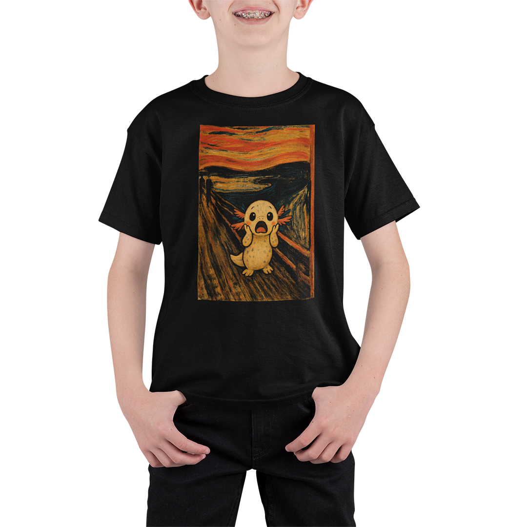 Playera Ajolotito "El Grito"