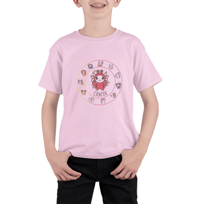 Playera Horoscopos Cancer Axolotzin Ajolote Adulto E Infantil