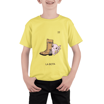 Playera Axoloteria La Bota Ajolote Adulto E Infantil