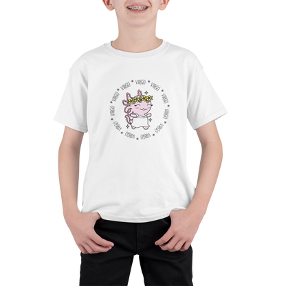 Playera Axolotzin Horoscopos Aro Virgo Ajolote Adulto E Infantil